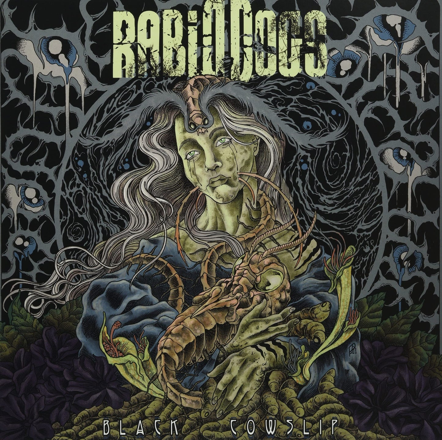 Rabid Dogs - Black Cowslip (Uk) [LP] Vinyl Record Album Cover