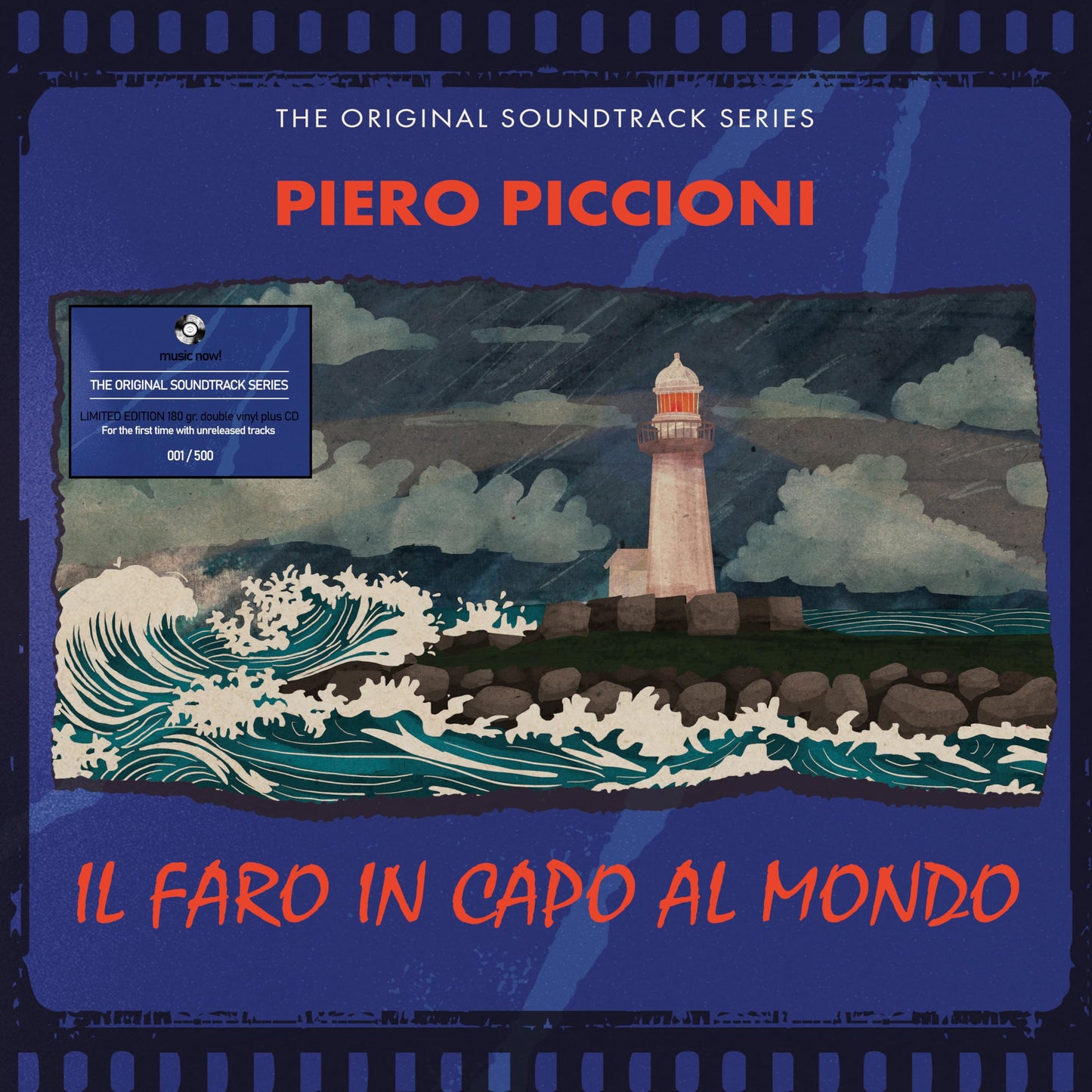 Piero Piccioni (W/Cd) (Ita) - Il Faro In Capo Al Mondo - O.S.T. (W/Cd) (Ita) [LP] Vinyl Record Album Cover