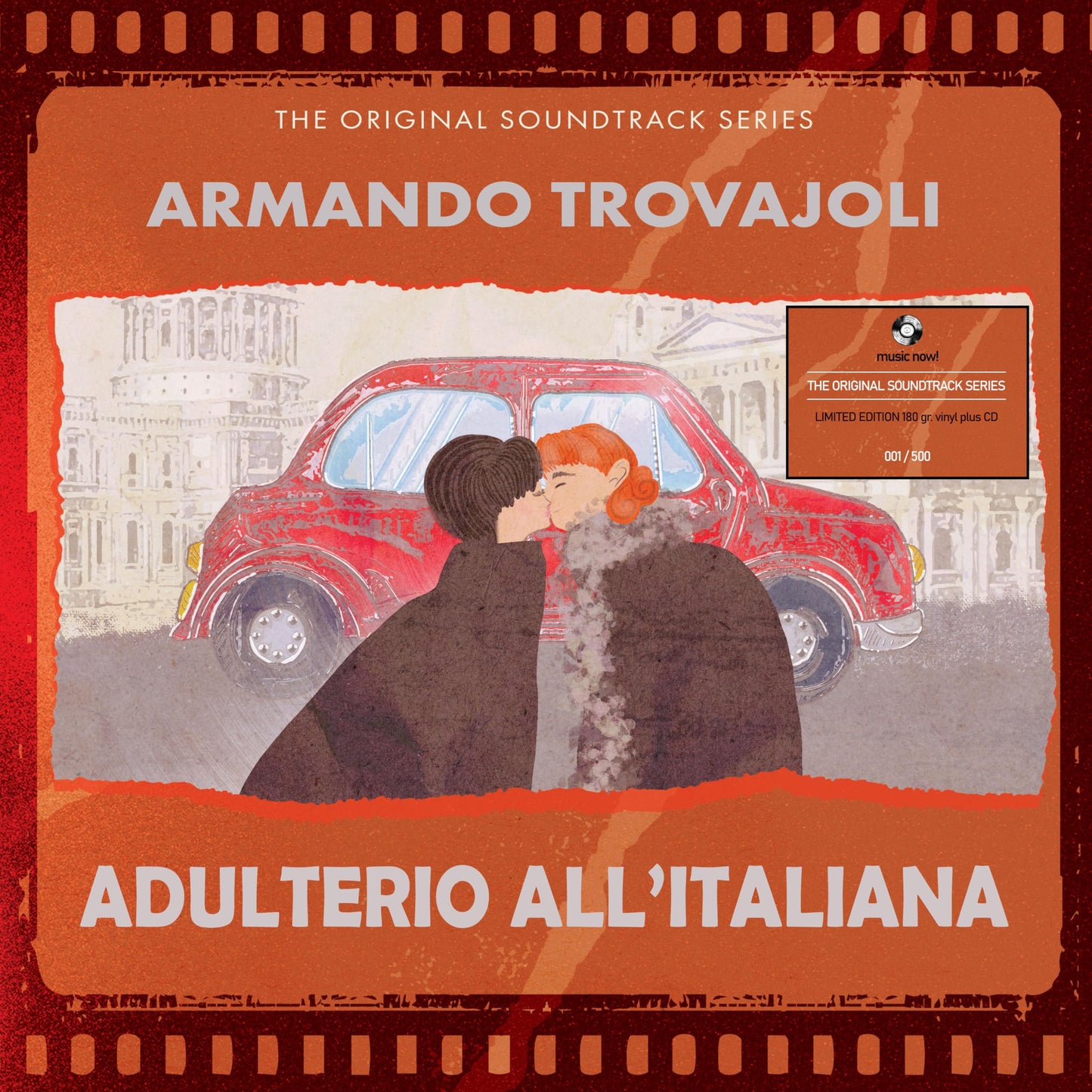 Armando Trovajoli  (W/Cd) (Ita) - Adulterio All'italiana - O.S.T. (W/Cd) (Ita) [LP] Vinyl Record