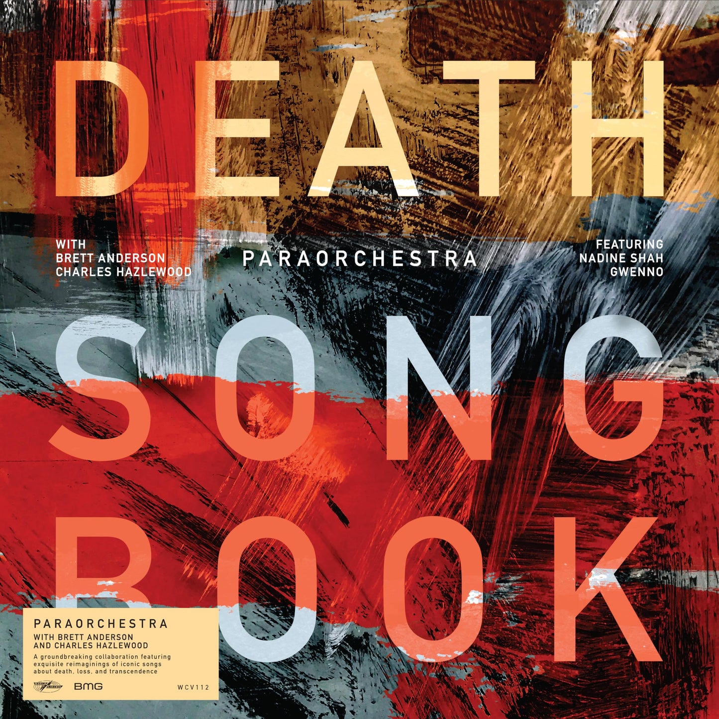 Paraorchestra - Death Songbook (With Brett Anderson & Charles Haz) [LP] Vinyl Record Album Cover