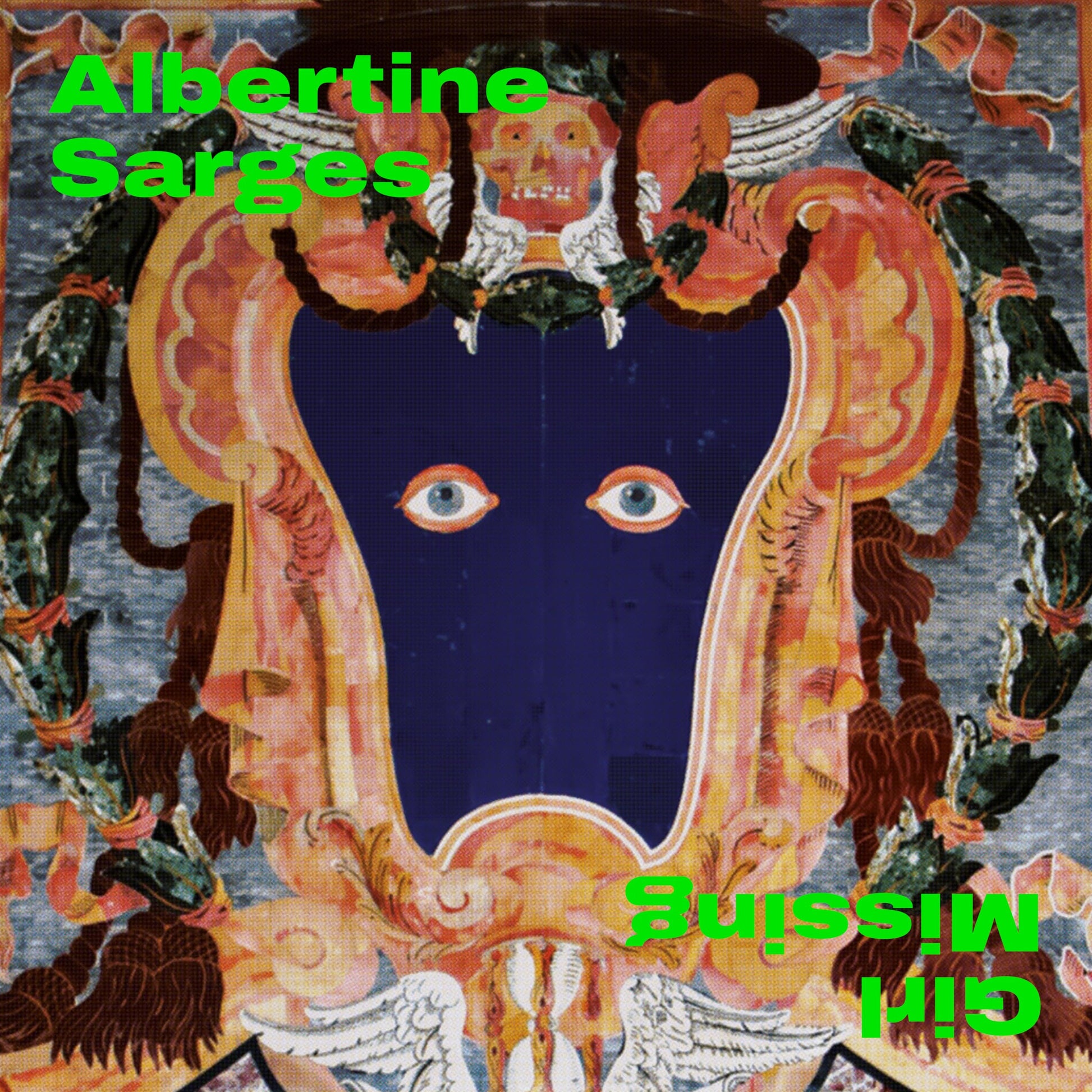 Albertine Sarges - Girl Missing (Uk) [LP] Vinyl Record Album Cover
