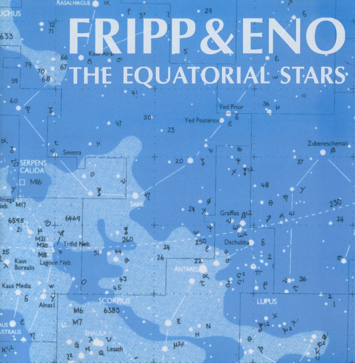 Robert Fripp & Brian Eno - Equatorial Stars [LP] Vinyl Record Album Cover