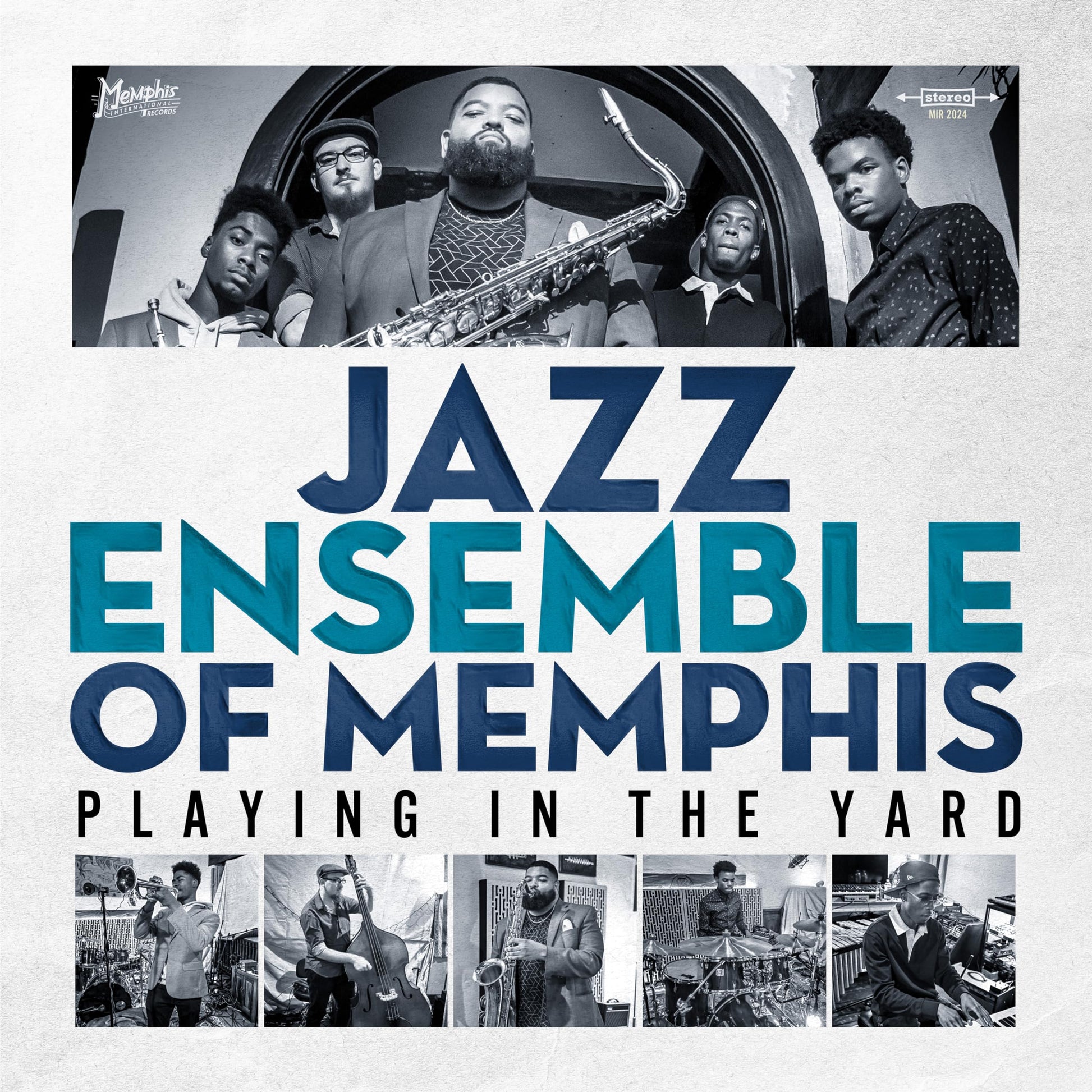 Jazz Ensemble Of Memphis - Playing In The Yard [LP] Vinyl Record Album Cover