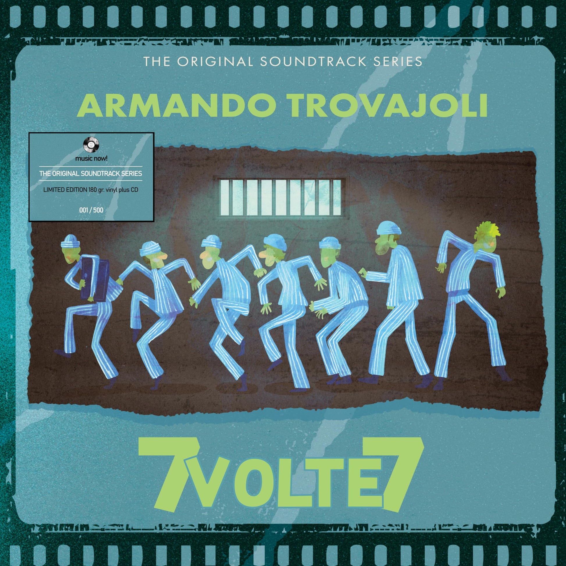 Armando Trovajoli (W/Cd) (Ita) - 7 Volte Sette - O.S.T. (W/Cd) (Ita) [LP] Vinyl Record Album Cover