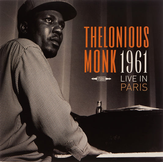 Thelonious Monk - Live In Paris 1961 [LP] Vinyl Record Album Cover