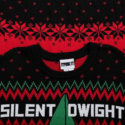 Ripple Junction Silent Dwight Elf Ugly Christmas Sweater