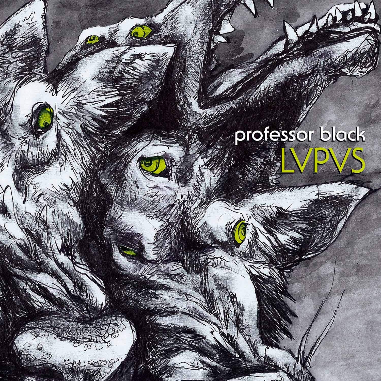 Professor Black - Lvpvs (grey Vinyl) [LP] Vinyl Record Album Cover