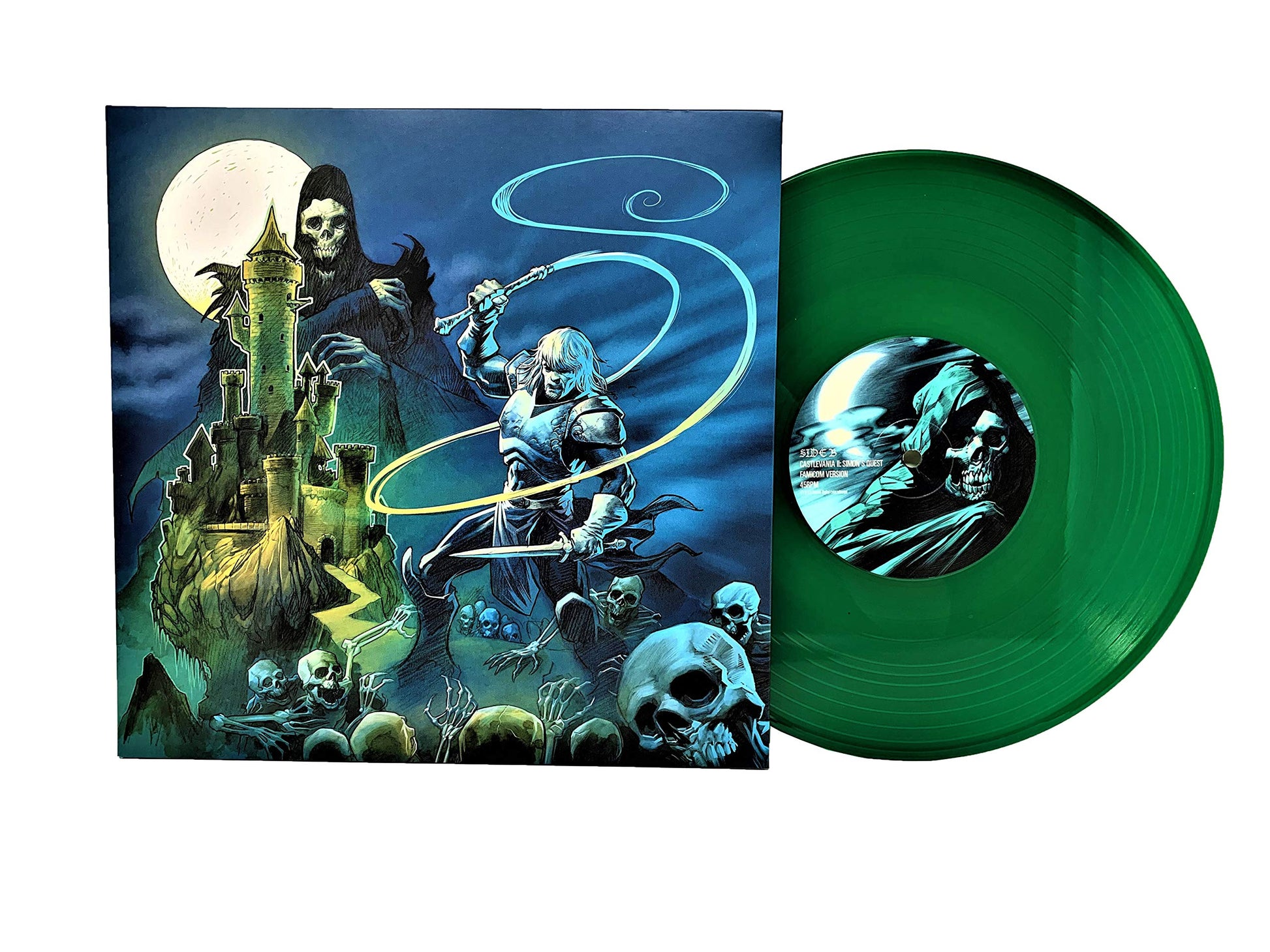 Castlevania II: Simon's Quest Soundtrack (Limited Edition Green Colored Vinyl Vinyl Record