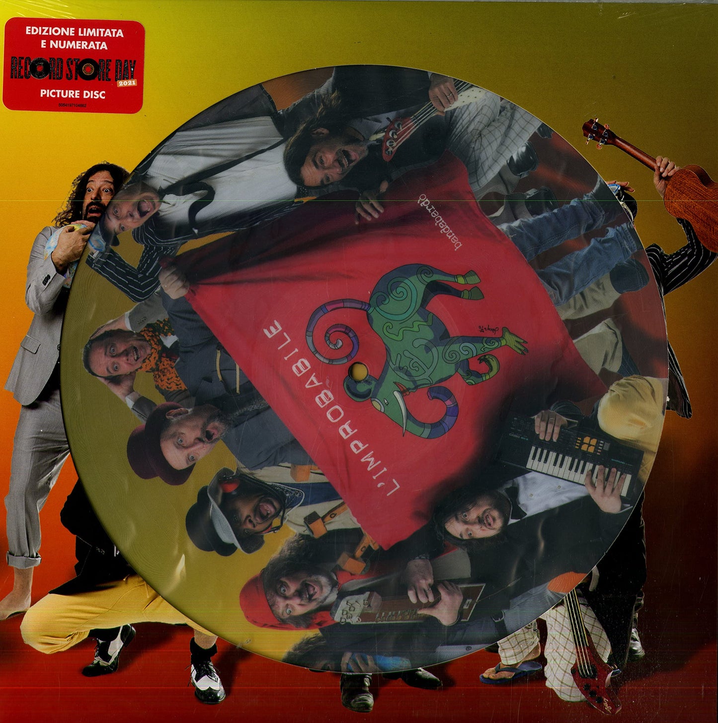 Bandabardo - L'improbabile (Ita) [LP] Vinyl Record Album Cover