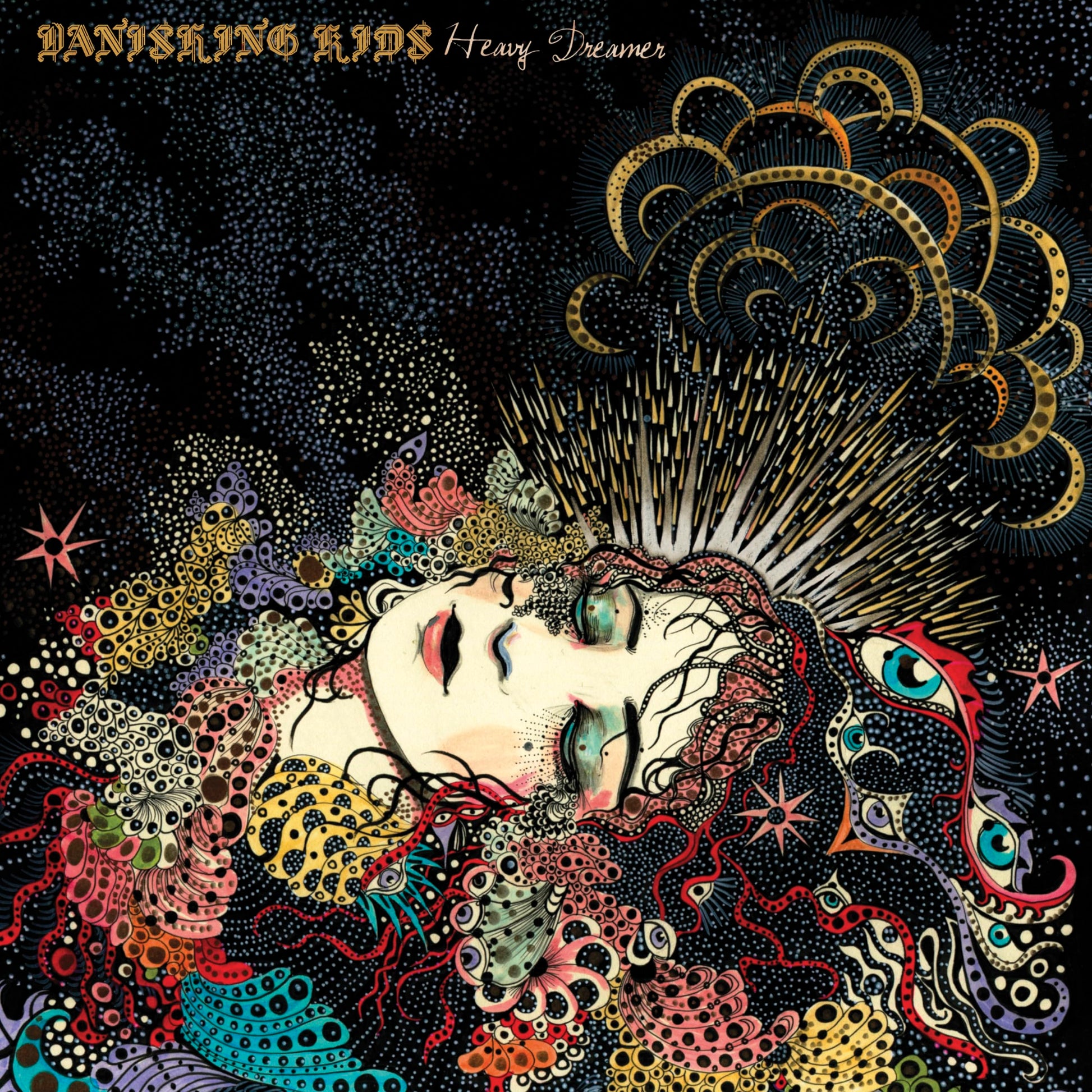 Vanishing Kids - Heavy Dreamer [Colored Vinyl] [Limited Edition] (Purp) Vinyl Record Album Cover