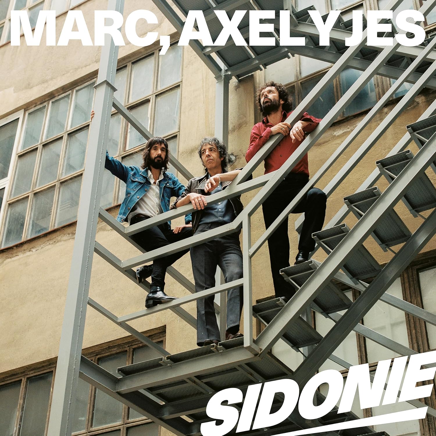 Sidonie - Marc Axel Y Jes [Clear Vinyl] (Spa) Vinyl Record Album Cover