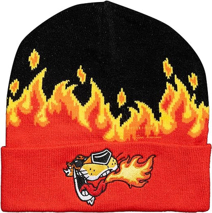 Mad Engine Chester Cheetos Beanie Hat Fire Breather