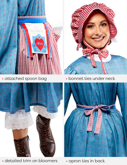 Kirsten Larson American Girl Doll Womans Costume