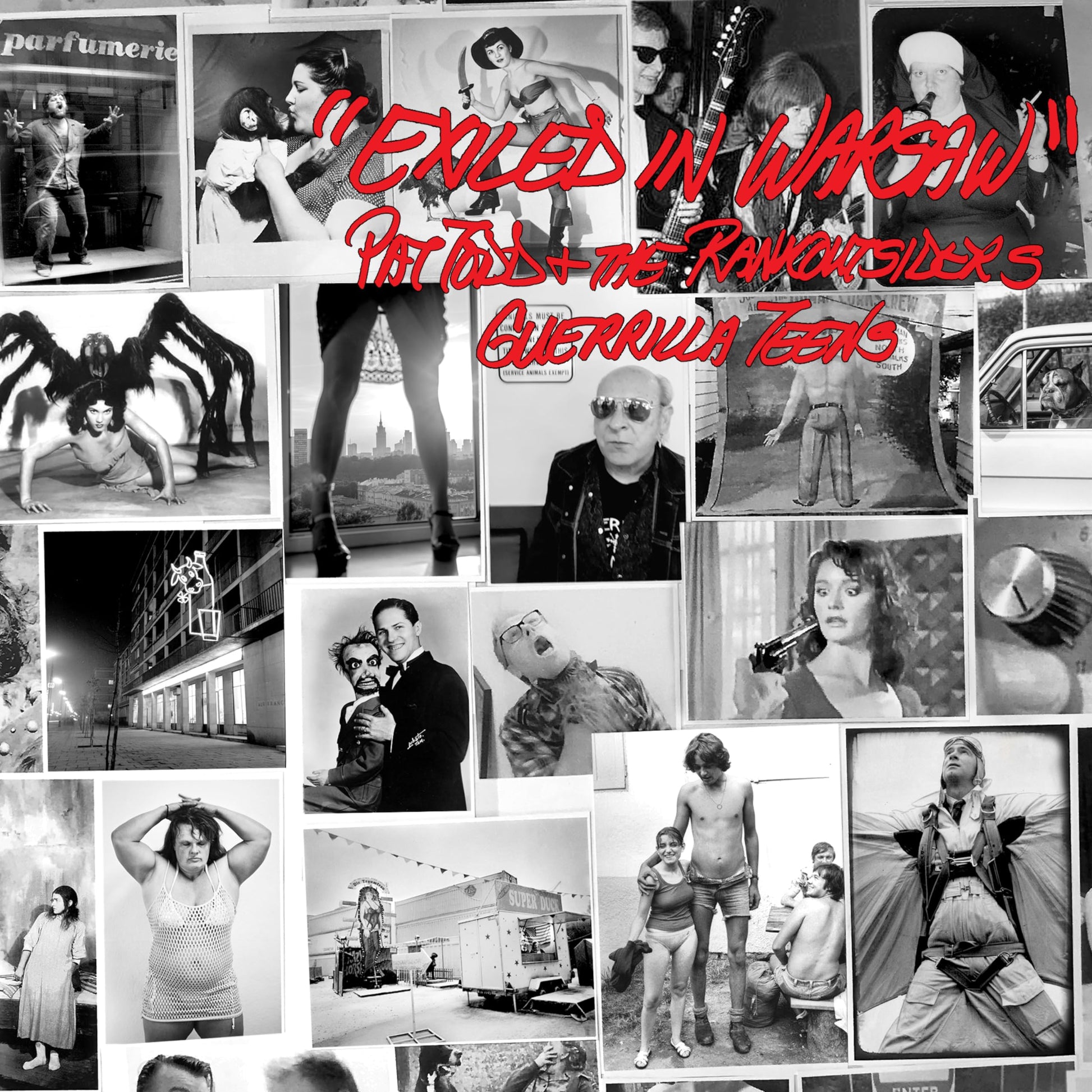 Pat Todd & The Outsiders+Guerrilla Teens - Exiled In Warsaw (Frpm) [LP] Vinyl Record Album Cover
