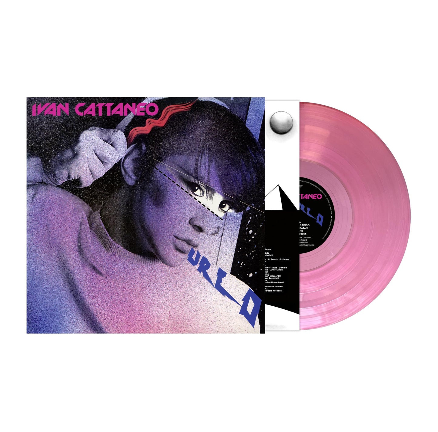 Ivan Cattaneo - Urlo (Ita) [LP] Vinyl Record Album Cover