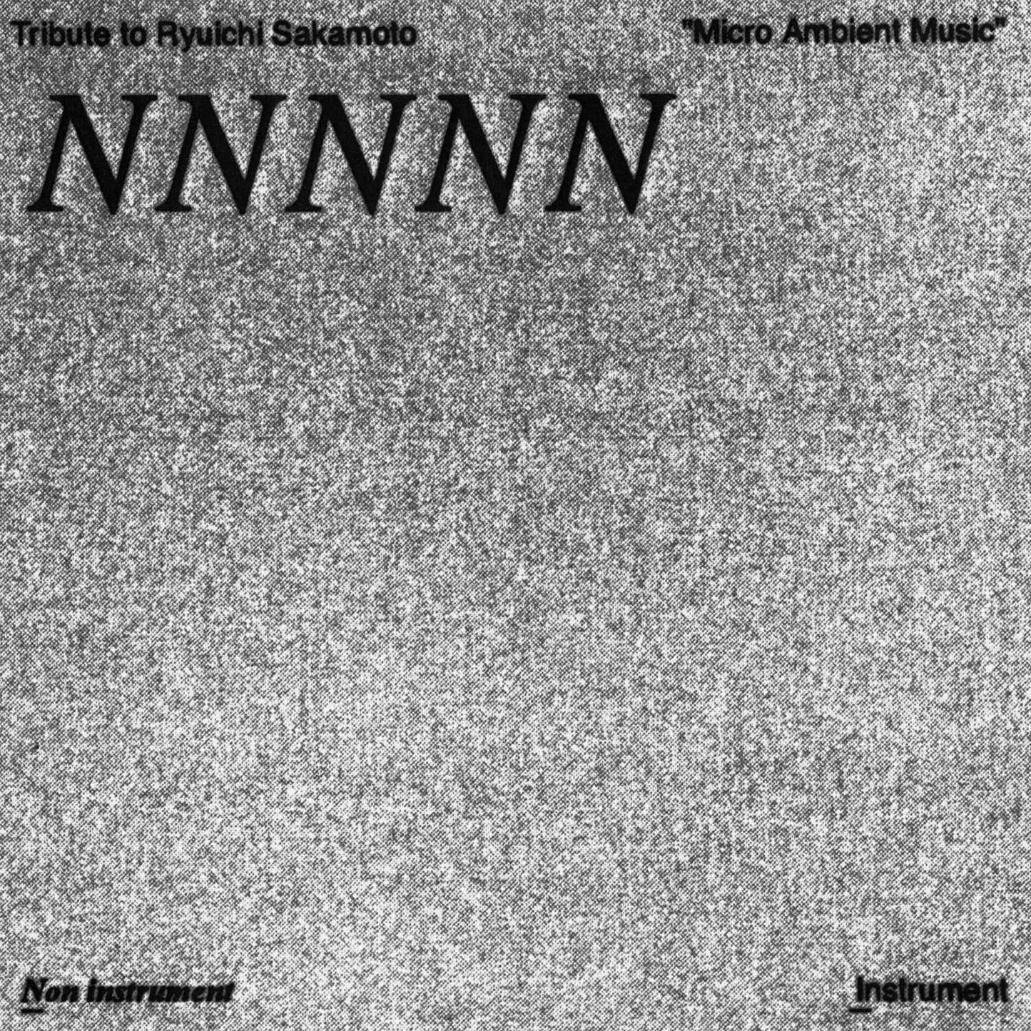 Tribute To Ryuichi Sakamoto: Micro Ambient Music 1 - Tribute To Ryuichi Sakamoto: Micro Ambient Music 1 [LP] Vinyl Record Album Cover