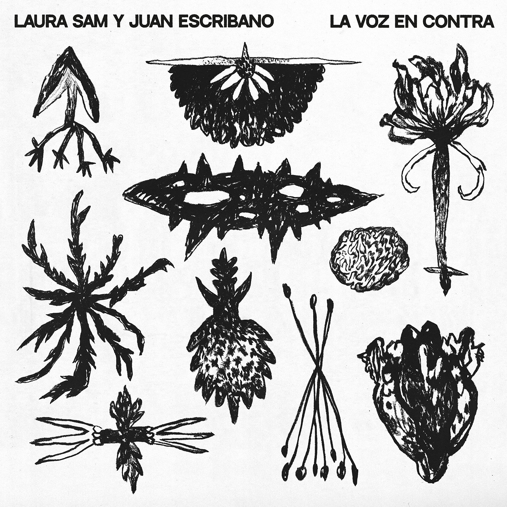 Sam, Laura / Escribano, Juan - La Voz En Contra [LP] Vinyl Record Album Cover