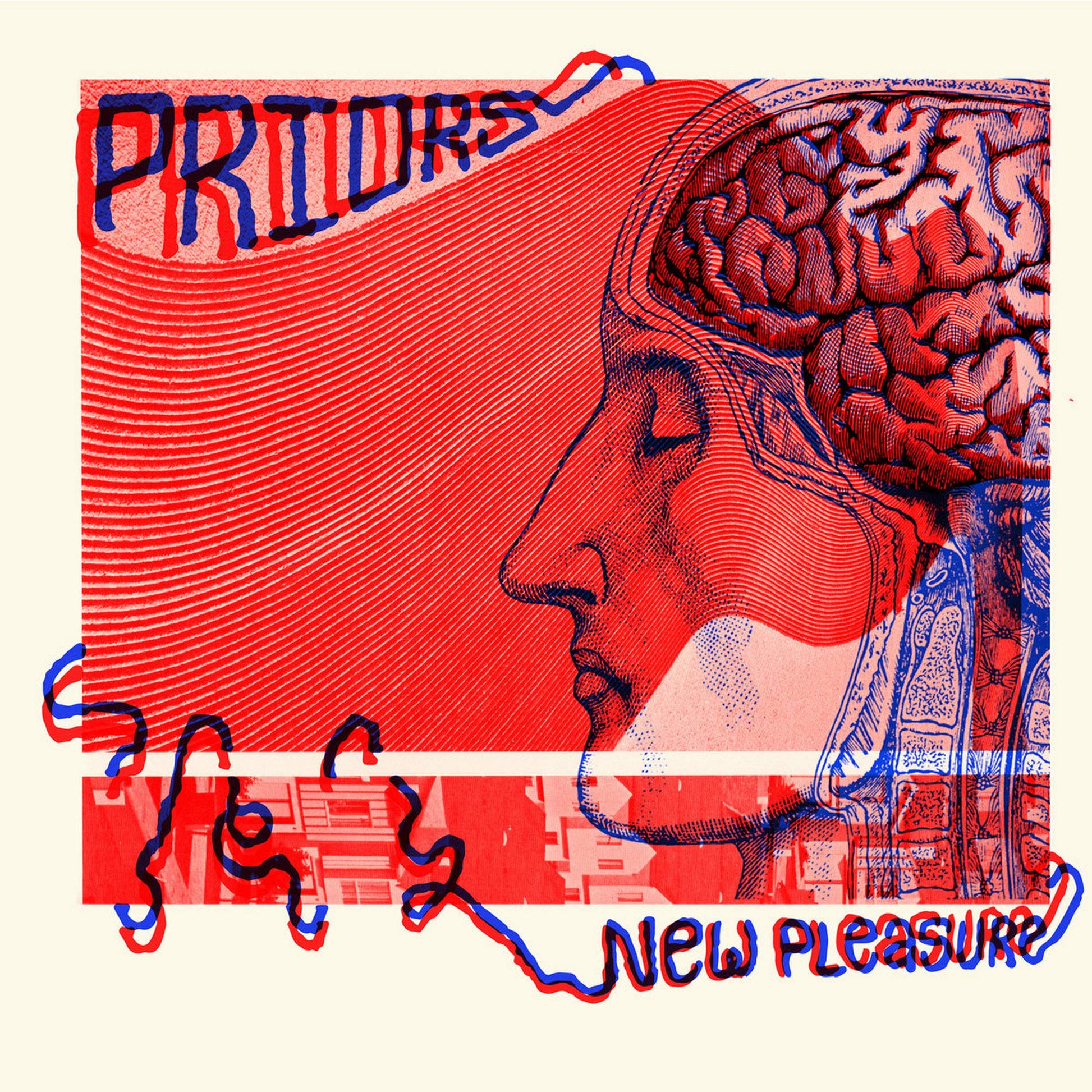 Priors - New Pleasure [LP] Vinyl Record Album Cover