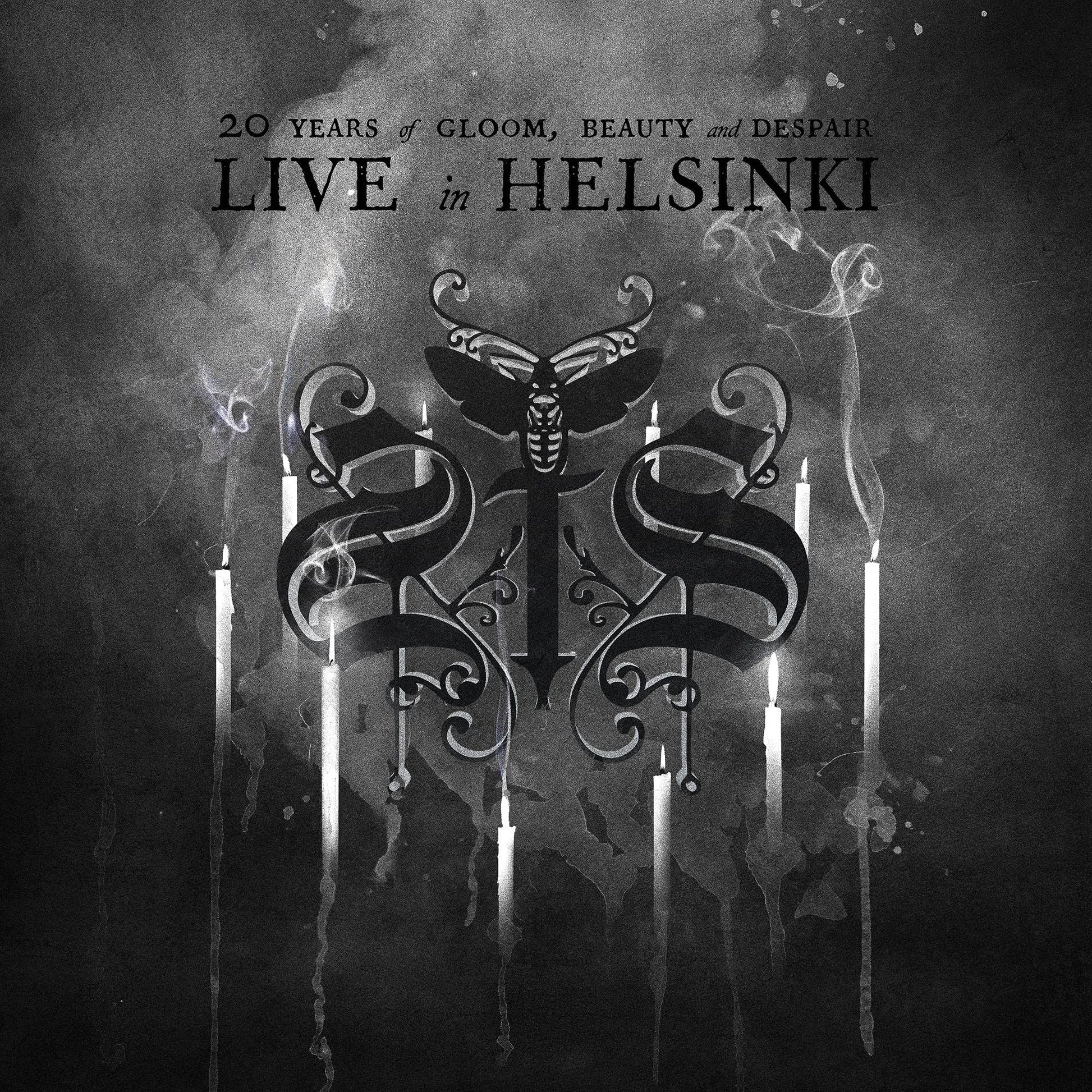 Swallow The Sun - 20 Years Of Gloom, Beauty And Despair - Live In Helsinki [LP] Vinyl Record Album Cover