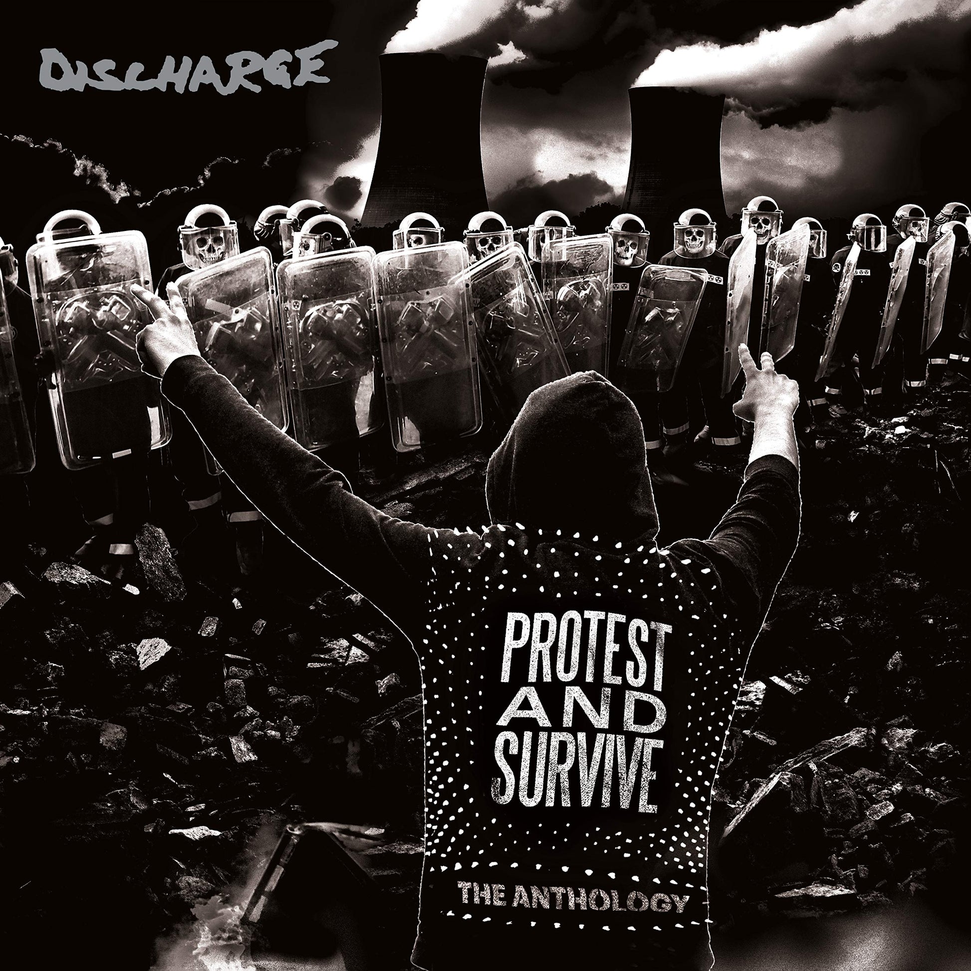 Discharge - Protest And Survive : The Anthology [2LP] Vinyl Record Album Cover