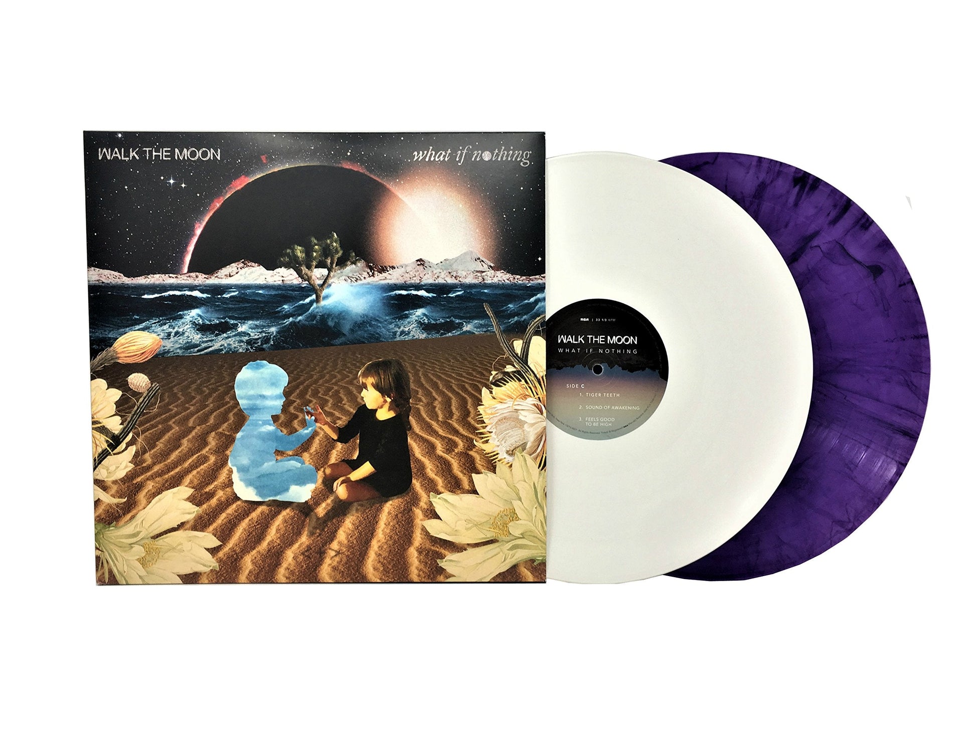 Walk the Moon - What If Nothing (Limited Edition White and Purple Colored Double LP) Vinyl Record