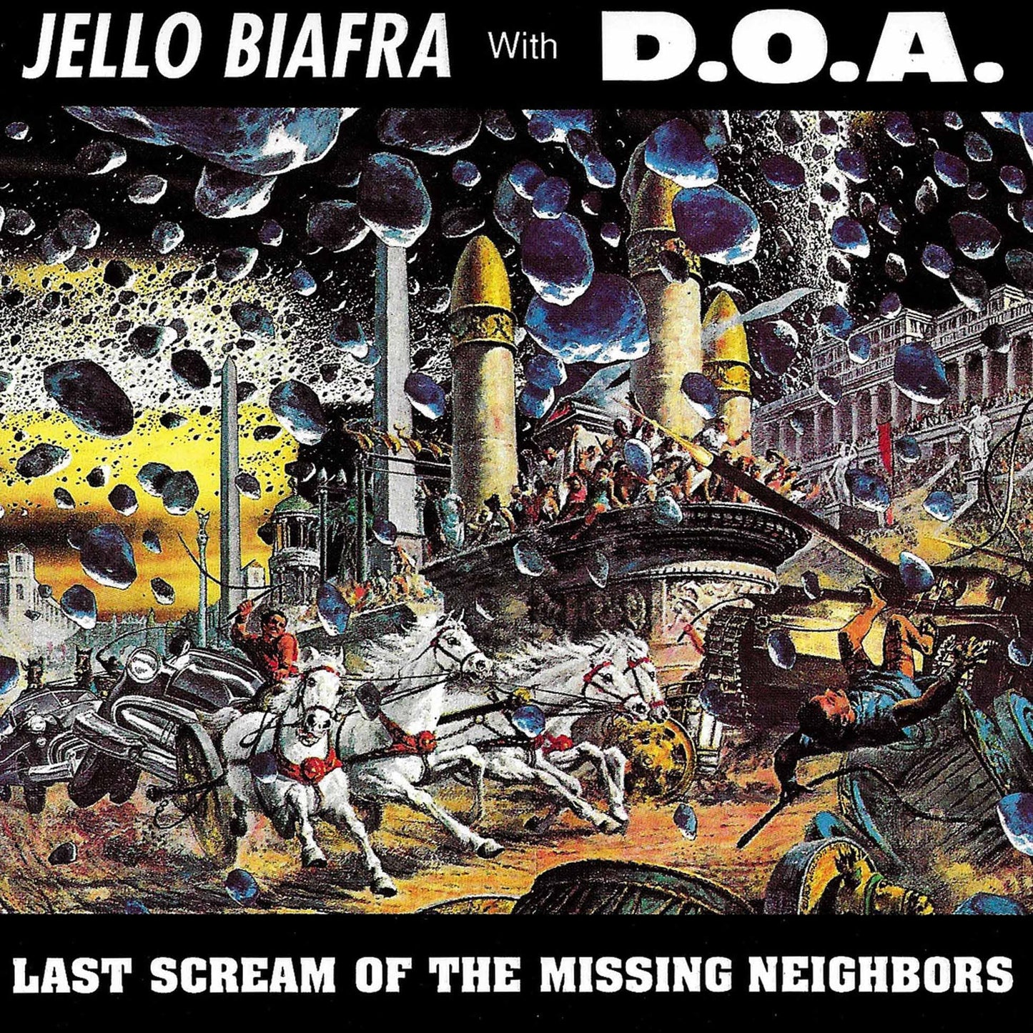Jello Biafra / Doa - Last Scream Of The Missing Neighbors [LP] Vinyl Record Album Cover