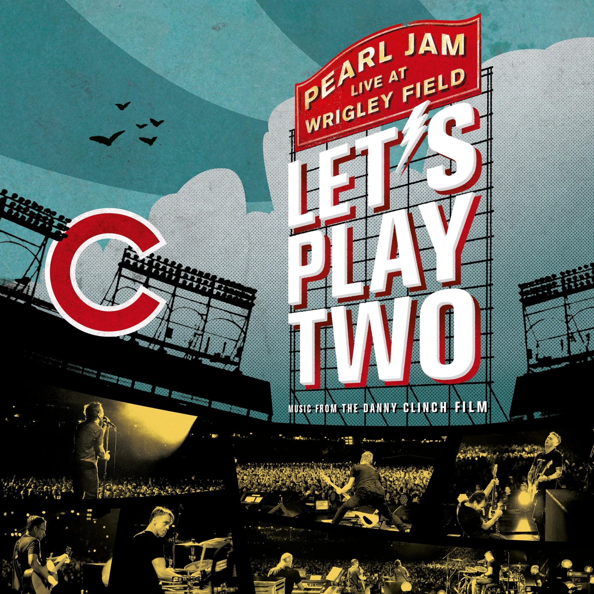 Pearl Jam - Lets Play Two: Music From The Danny Clinch Film [LP] Vinyl Record Album Cover