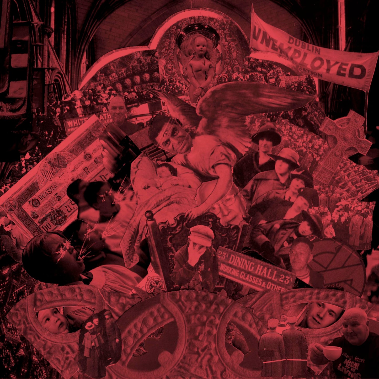 Meryl Streek - 796: The Instrumentals - Black & Red Smash Colored [LP] Vinyl Record Album Cover