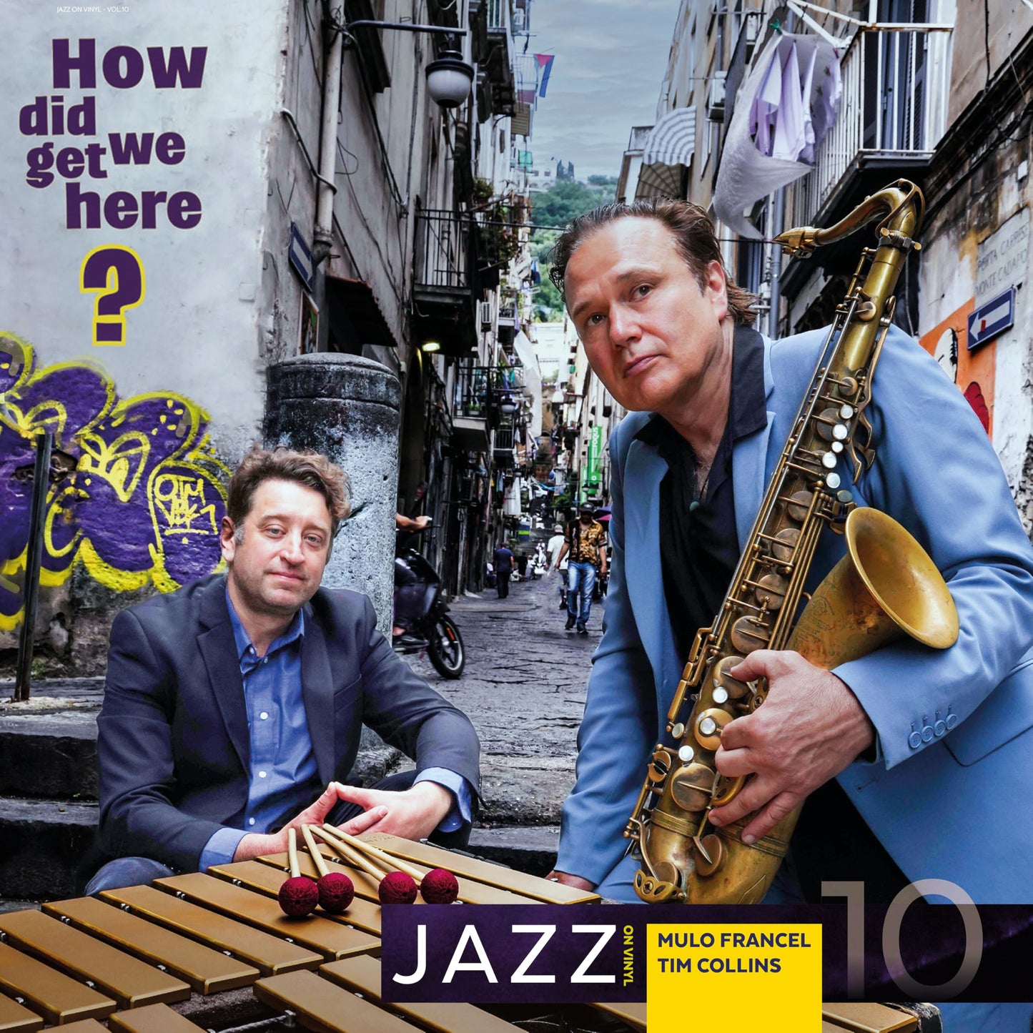 Mulo Francel / Collins,Tim - How Did We Get Here? [LP] Vinyl Record Album Cover