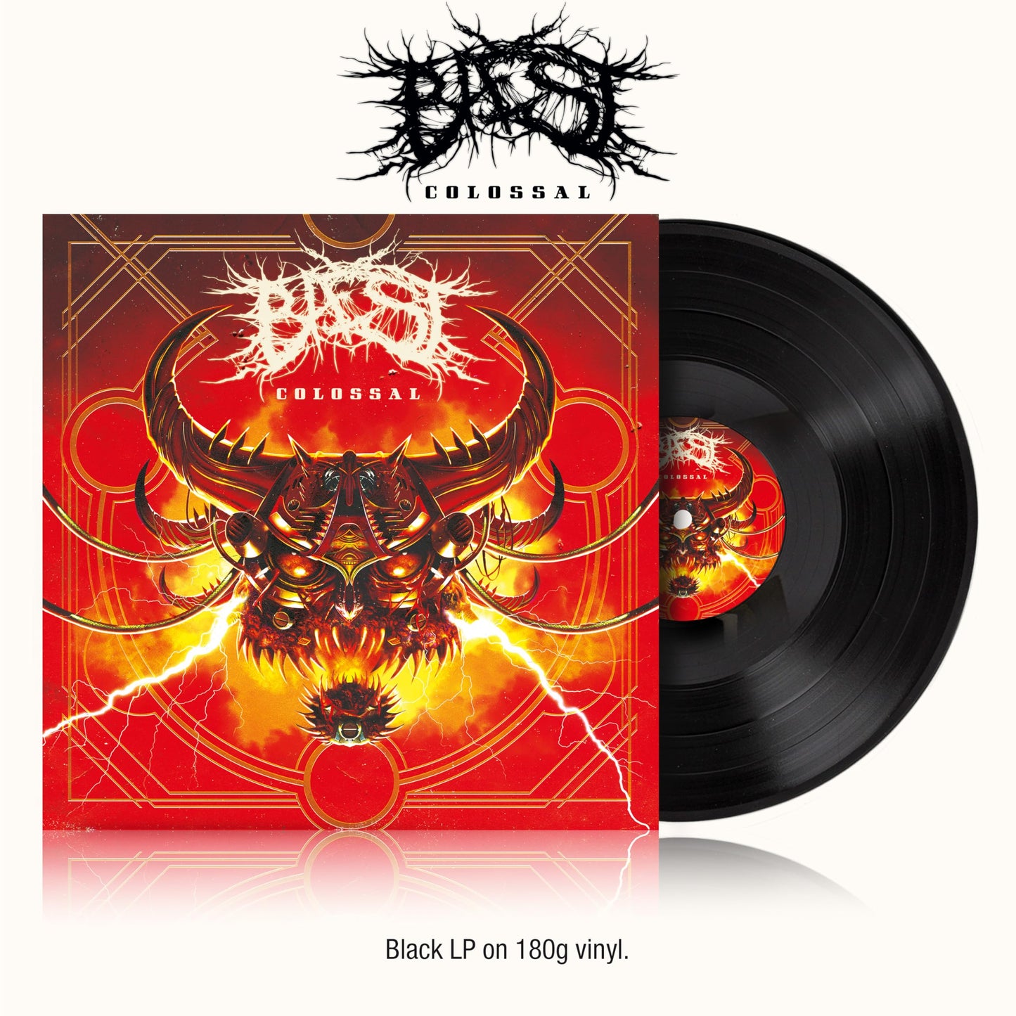 BAEST - Colossal (Uk) [LP] Vinyl Record Album Cover