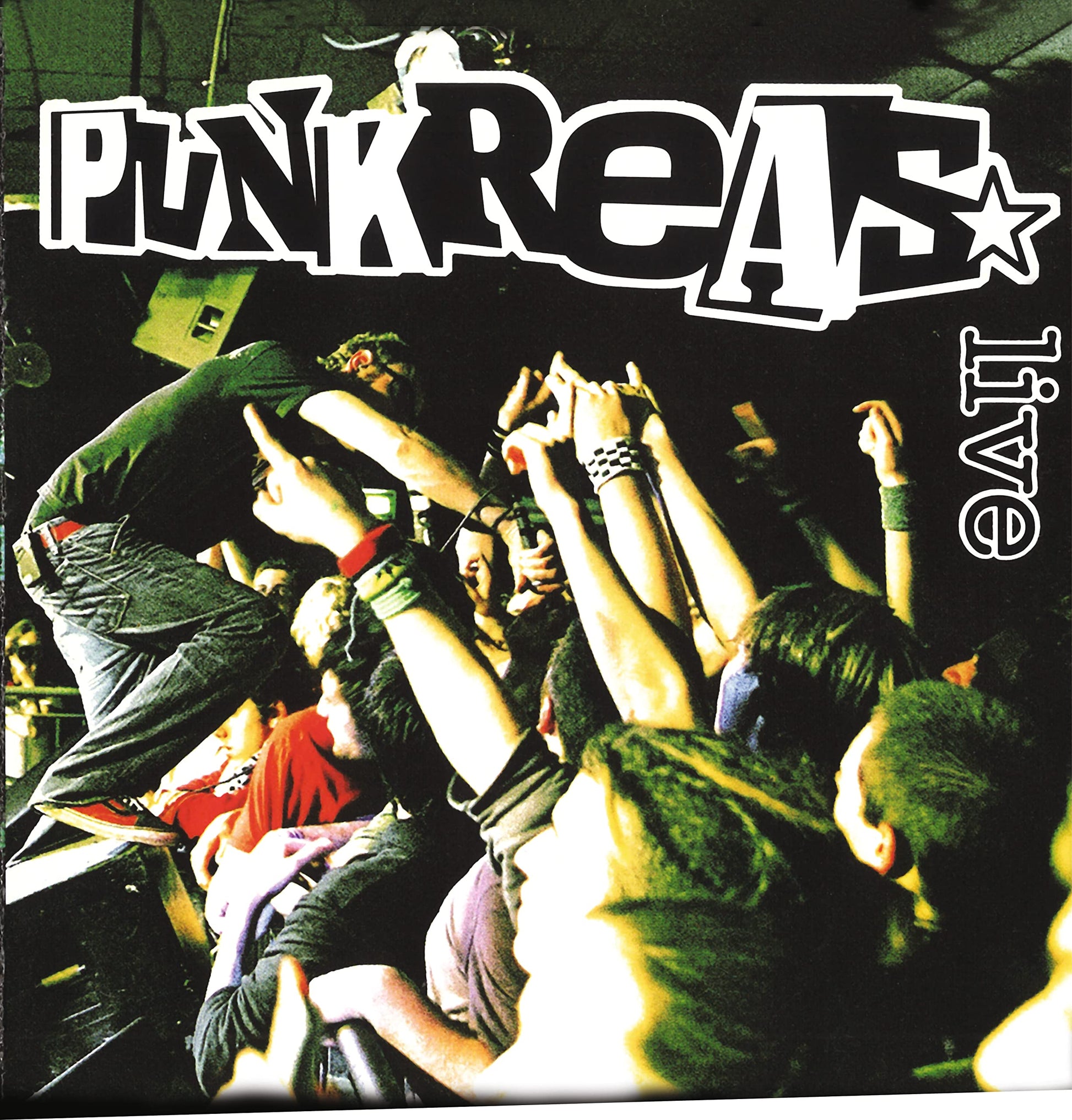 Punkreas - Live [Colored Vinyl] (Gate) (Grn) [Limited Edition] [180 Gram] (Ita) Vinyl Record Album Cover