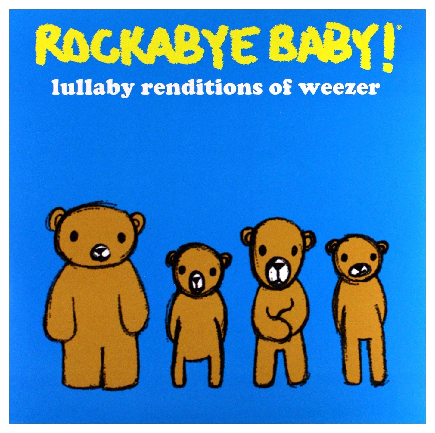 Rockabye Baby! - Lullaby Renditions of Weezer [RSD 2019] Vinyl Record Album Cover