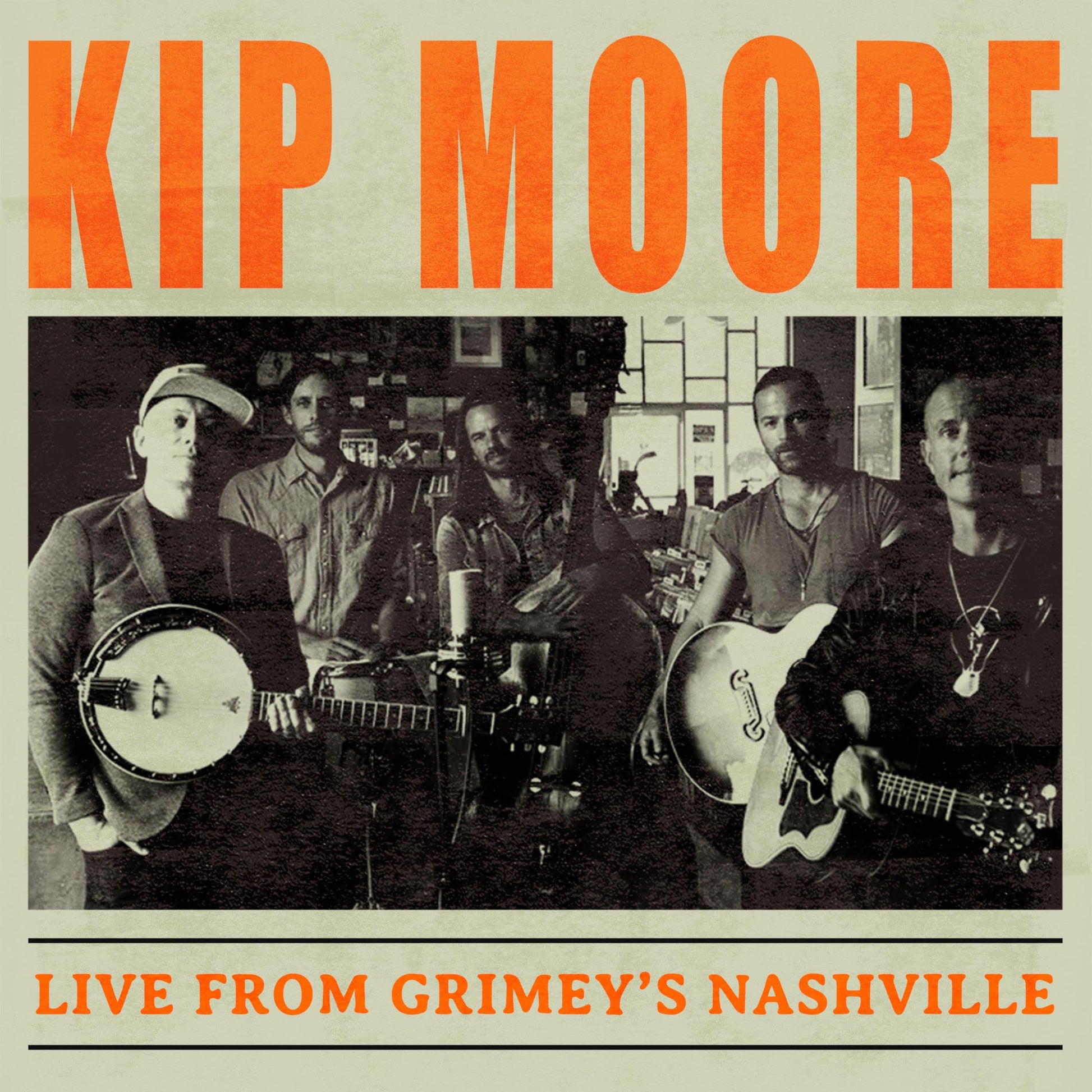 Kip Moore - Live From Grimey's Nashville [RSD Drops 2021] Vinyl Record Album Cover