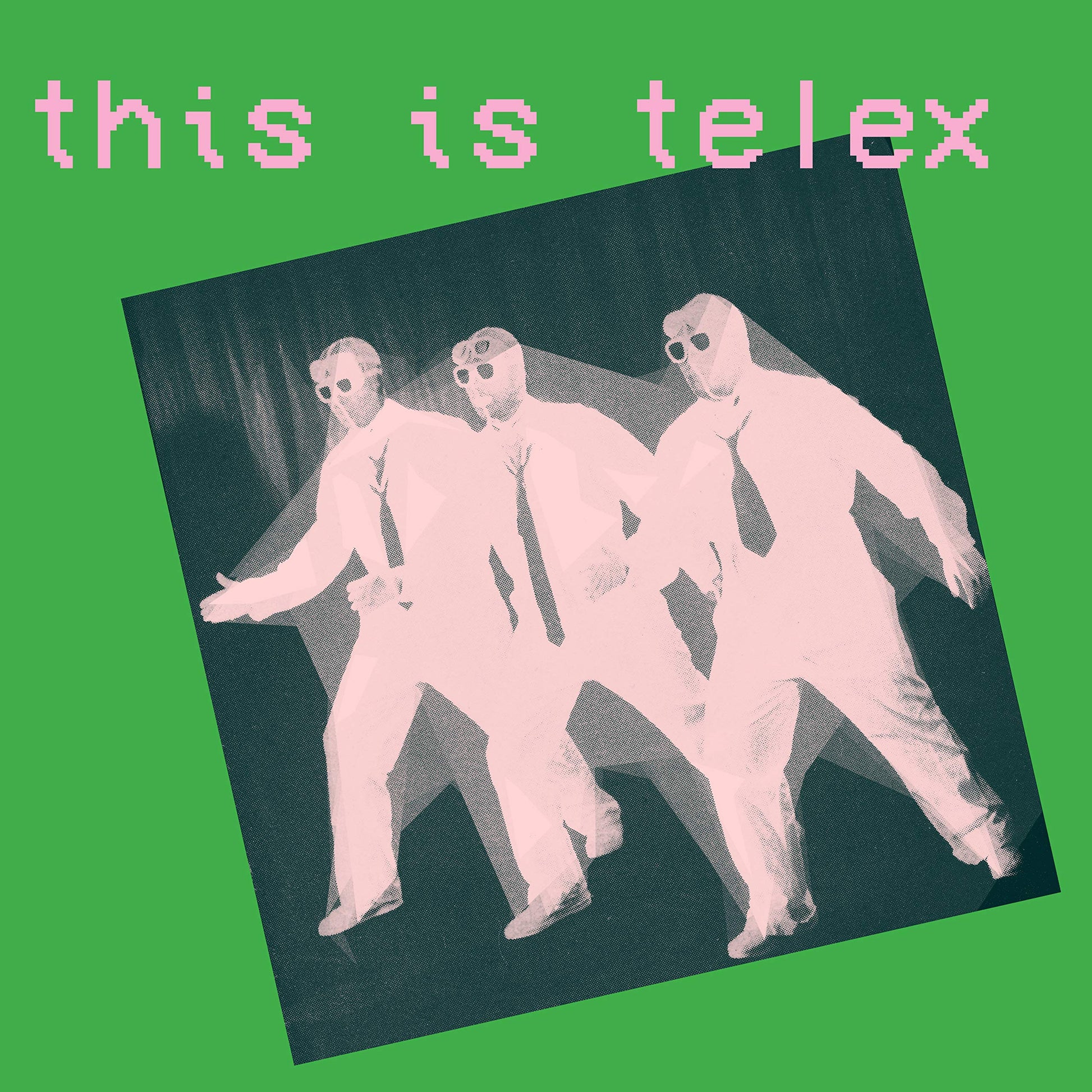 Telex - This Is Telex [Limited Edition Green LP] Vinyl Record Album Cover