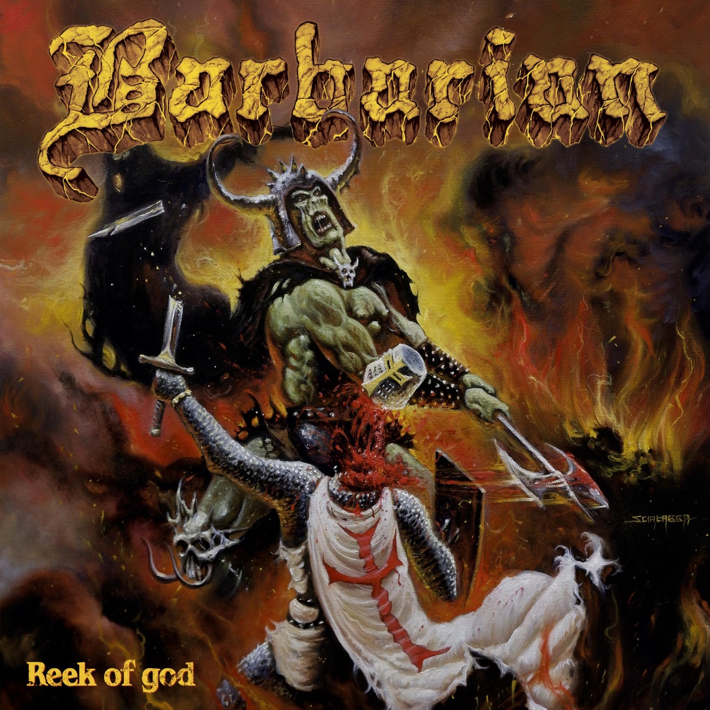 Pre-Order: Barbarian - Reek Of God [LP]
