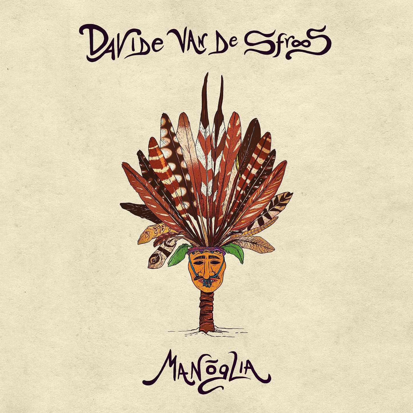 Van De Davide Sfroos - Manoglia (Ita) [LP] Vinyl Record Album Cover