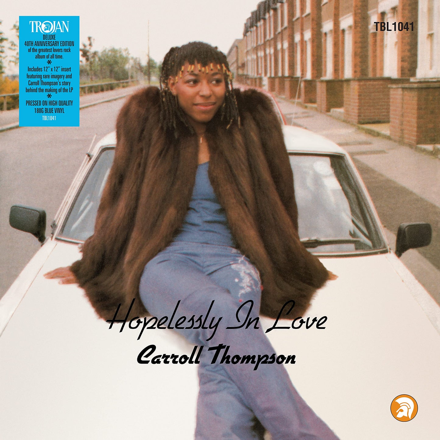 Carroll Thompson - Hopelessly In Love (Aniv) [LP] Vinyl Record Album Cover