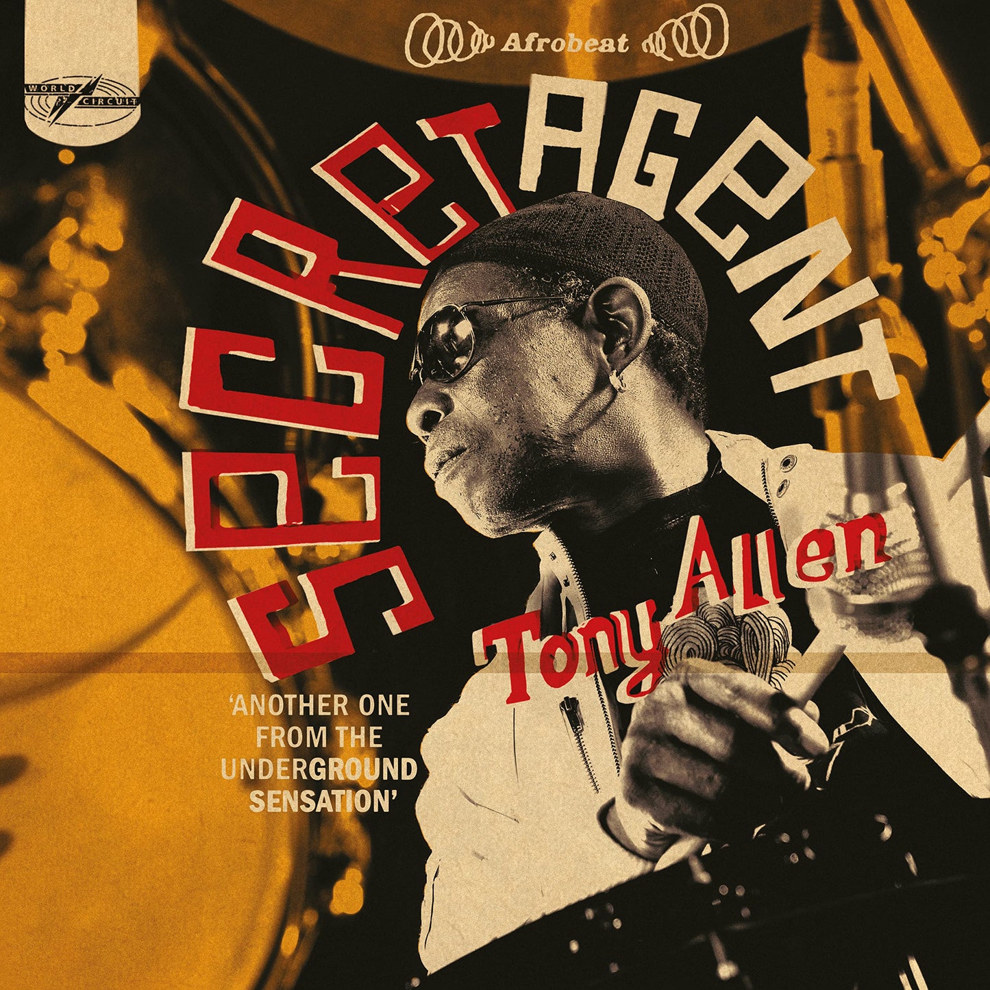 Tony Allen - Secret Agent [LP] Vinyl Record Album Cover