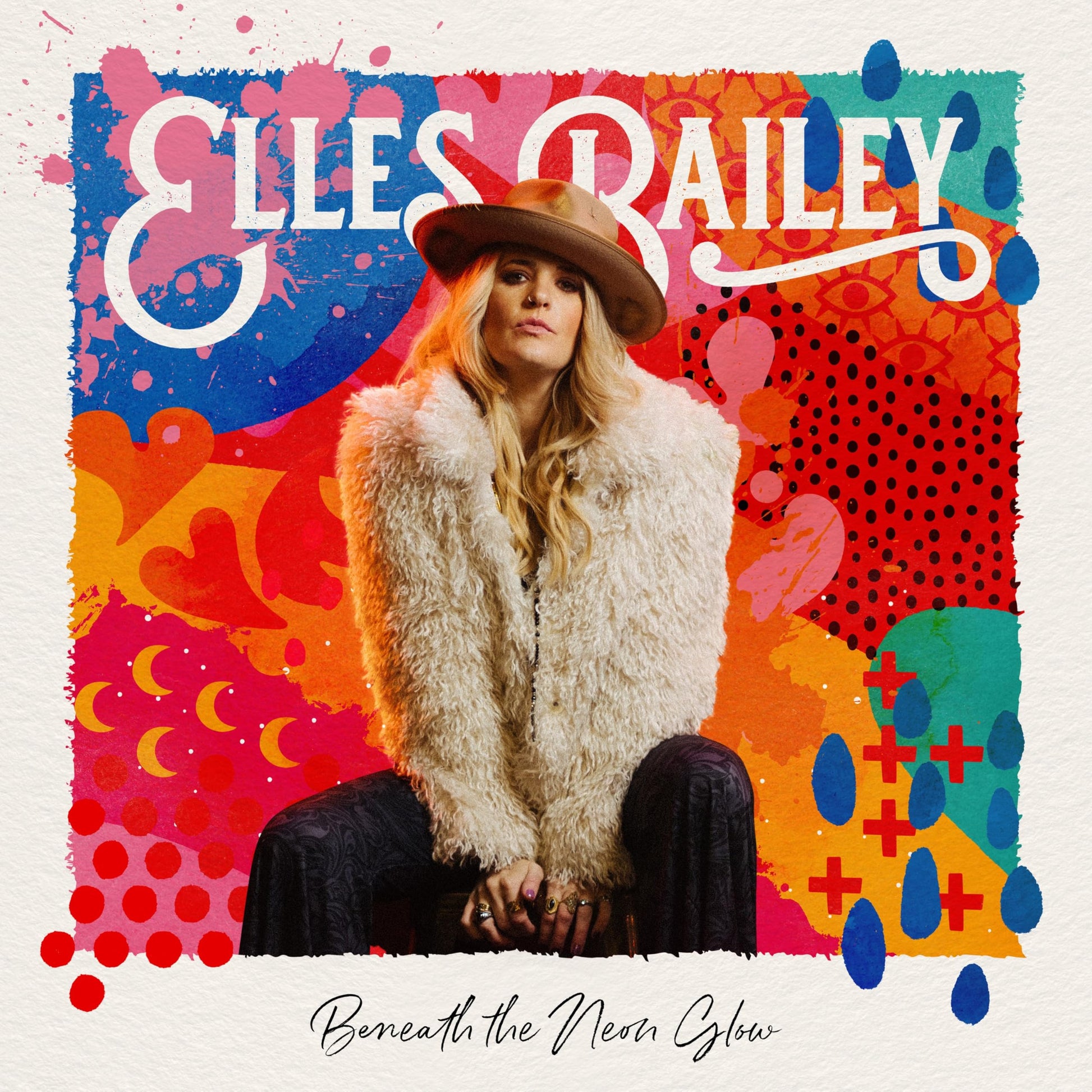 Elles Bailey - Beneath The Neon Glow [Colored Vinyl] [Limited Edition] (Org) (Hol) Vinyl Record Album Cover