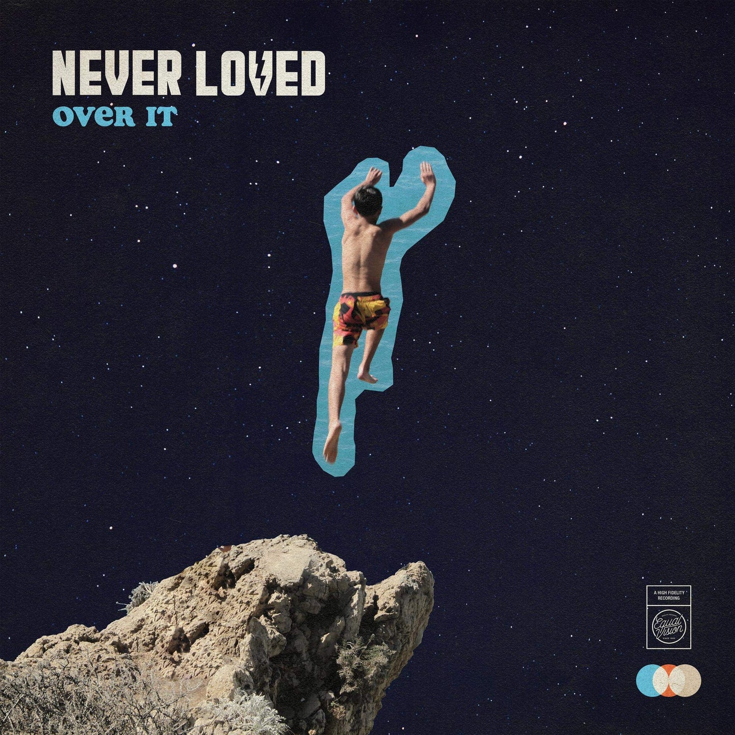 Never Loved - Over It [LP] Vinyl Record Album Cover