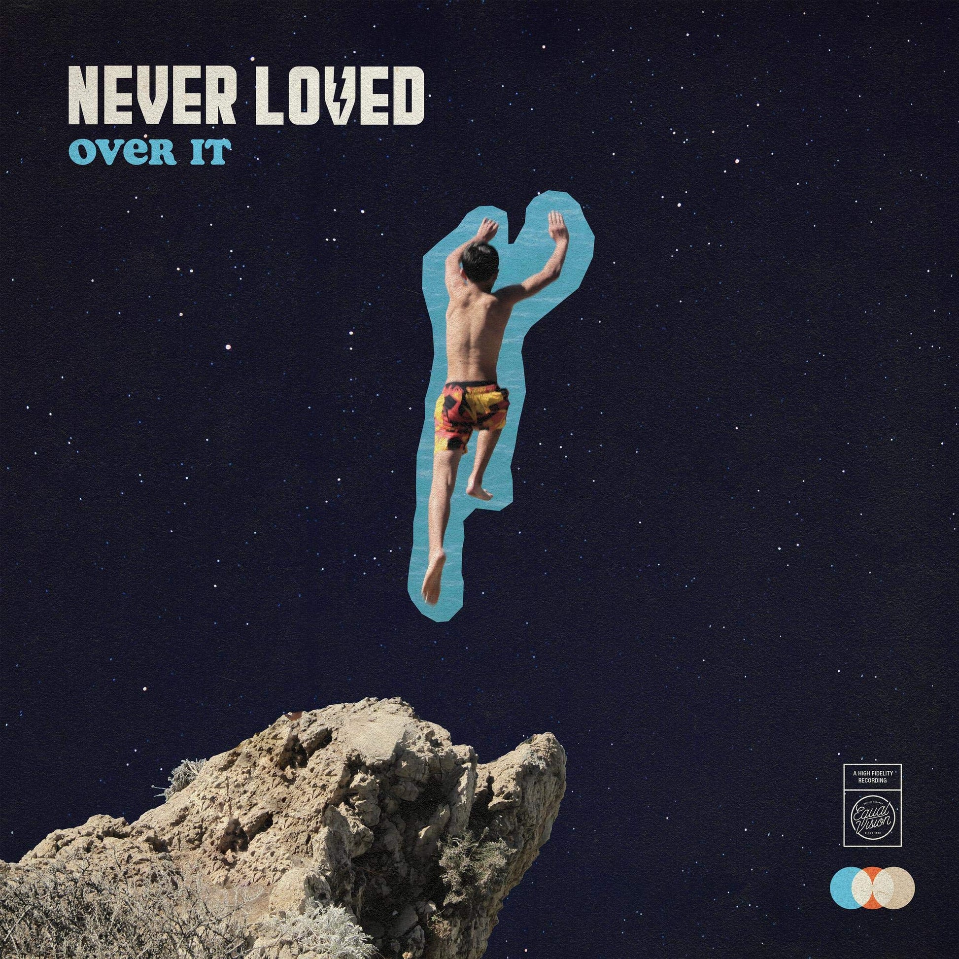Never Loved - Over It [LP] Vinyl Record Album Cover