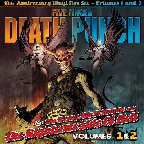 Five Finger Death Punch - The Wrong Side of Heaven Volume 1 + 2 [Box Set] Vinyl Record