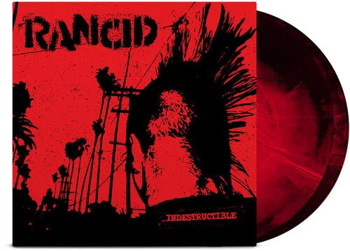 Rancid - Indestructible (Anniversary Edition) [Red w/Black Galaxy] Vinyl Record