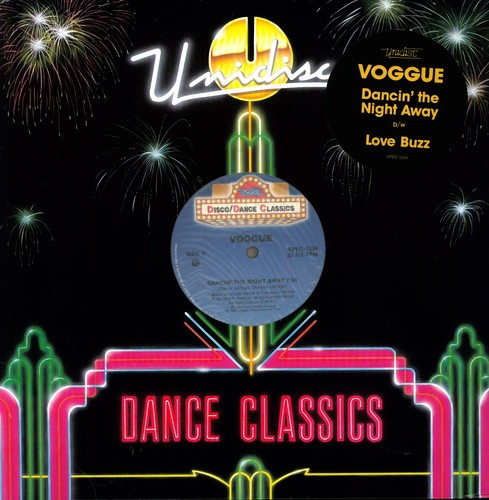 Voggue - Dancin the Night Away [LP] Vinyl Record