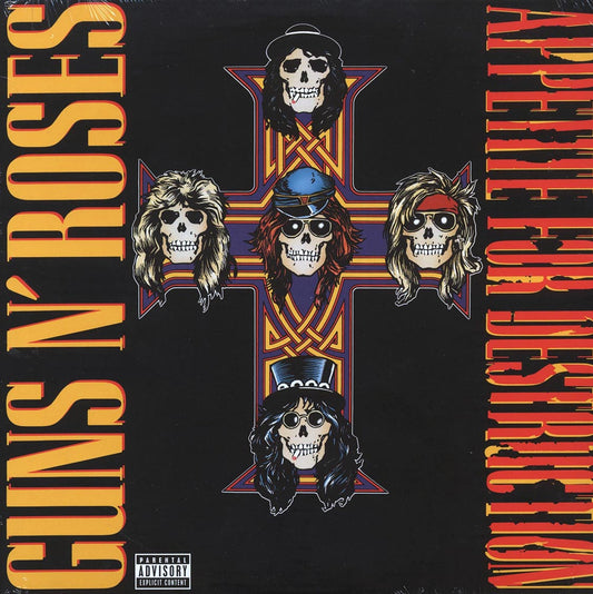 Guns N' Roses Appetite For Destruction 180g Vinyl Record