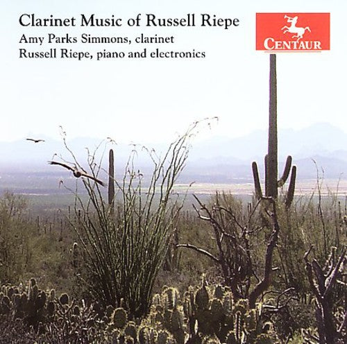 the album cover for R. Riepe - Clarinet Music