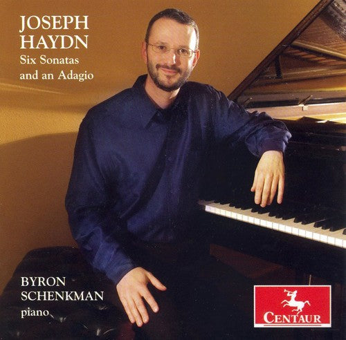 the album cover for Byron Schenkman - Six Sonatas & An Adagio