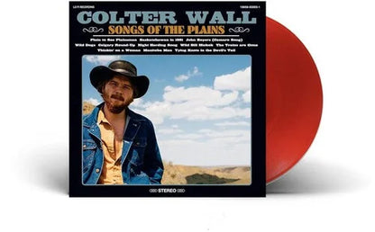 Colter Wall - Songs Of The Plains [Red] Vinyl Record