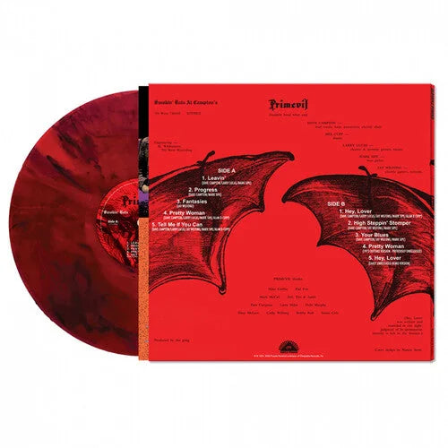 Primevil - Smokin' Bats At Campton's - Red Marble Vinyl Record