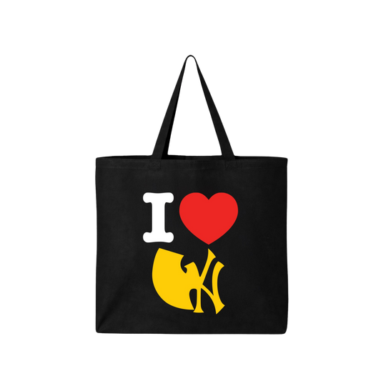 Wu-Tang Clan I Heart Wu York Tote Bag Black Officially Licensed